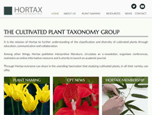 Tablet Screenshot of hortax.org.uk